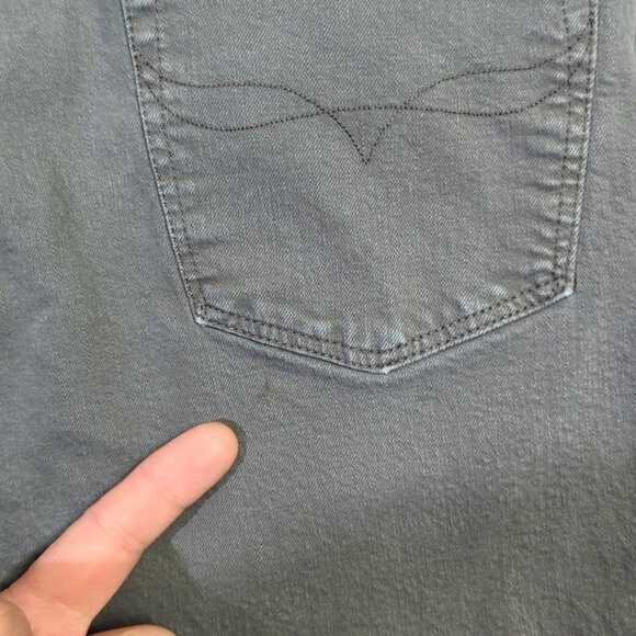 Polo Ralph Lauren Jeans Men's 34x30 Fits 34x28 Gray Hampton Relaxed Straight - Picture 7 of 16